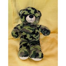 Build-A-Bear green camo teddy bear