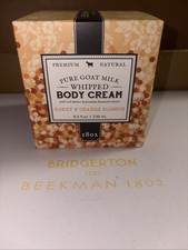 Beekman 1802 Pure Goat Milk Whipped Body Cream Honey Orange Blossom 8oz Sealed