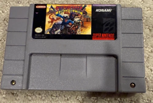 Sunset Riders Super Nintendo SNES Cartridge - Tested & Works