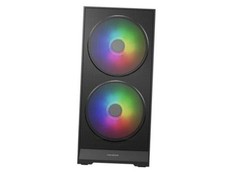 Airface 180 ES, ATX MidTower Case, 340mm GPU Supported, Pre-Installed 2x180mm