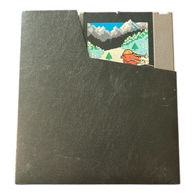 Nintendo NES Slalom Tested Game Cartridge Rare Sports Series w Sleeve