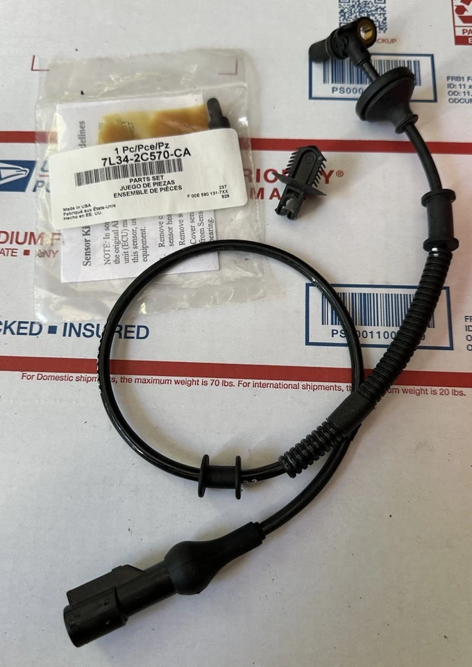 Sensor de velocidade de roda ABS Motorcraft - Ford (BRAB-294) 2007-2010 Ford Expedition - Imagem 2 de 4