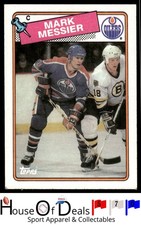 1988-89 Topps #93 Mark Messier Edmonton Oilers NHL Hockey Card