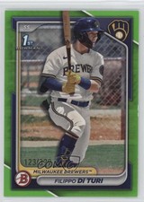 2024 Bowman Prospects Neon Green Border 123/399 Filippo Di Turi #BP-101 1tg2