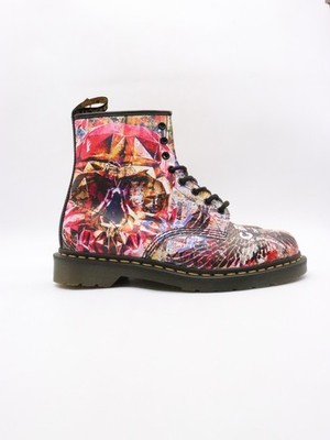 NEW Doc Dr Martens 1460 8-Eye Boots CBGB Women's 12 Men 11 Backhand Straw Grain