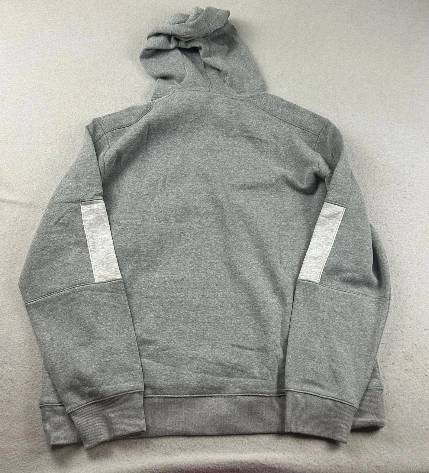 VETEMENTS Felpa con cappuccio Oregon Ducks uomo 2XL grigia NCAA ricamata nuova senza etichette