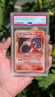 1997 Japanese Pokémon Rocket Dark Charizard holo PSA 9