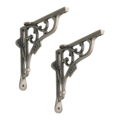 Regalträger 2 Stück Zinn Gerüstbrett Gusseisen L-Form Träger 180x180 mm