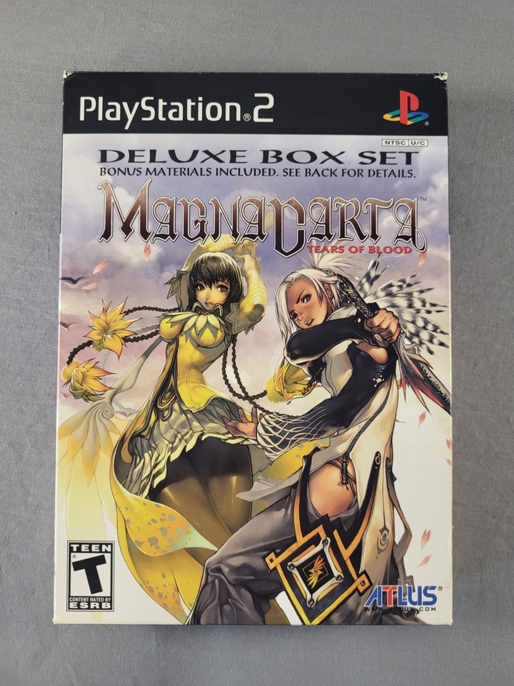Jeu Magna Carta : Tears Of Blood Version PAL FR Pour PS2 - Occasion En Très Bon état Complet