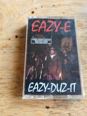Eazy-Duz-It by Eazy-E (Cassette, 1990) RARE NWA RUTHLESS 1988 Gangsta Rap West