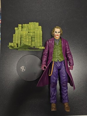 McFarlane DC Joker Figure Dark Knight Trilogy From Bane BAF Heath Ledger 