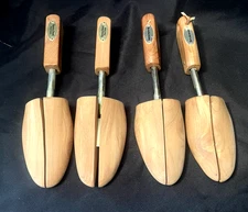 2  Sets Wooden Shoe Stretchers/Keepers Size Medium