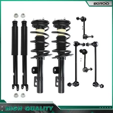 For 2010-2012 Ford Flex Struts Coil Assembly Shock Absorber Sway Bars Front Rear