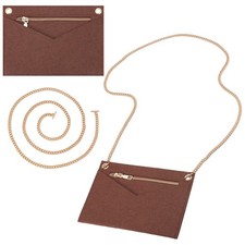 1set Felt Purse Organizer Insert Mini Envelope Handbag Shaper Premium Felt