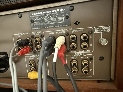Marantz SM-7 Stereo Power Amp, SC7 Control Console, ST 5 Tuner, AT