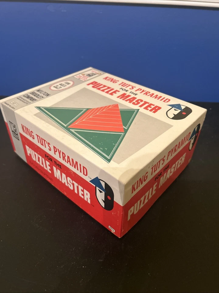 1962 Milton Bradley KING TUT'S PYRAMID for the Puzzle Master Game Vintage - Image 3 of 3