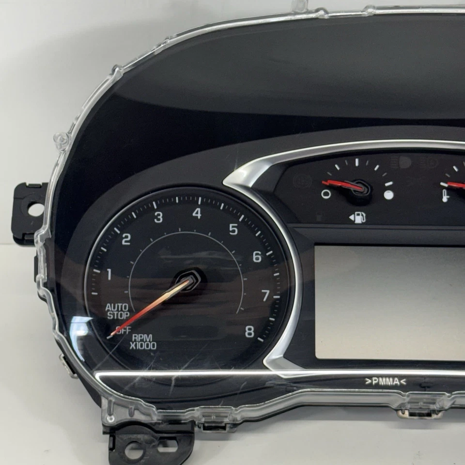 Chevrolet Blazer MPH/KPH 2019-2020 cluster de velocímetro INSTRUMENTO 84616440 FABRICANTE DE EQUIPAMENTO ORIGINAL - Imagem 3 de 4