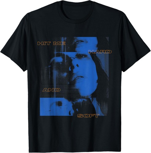 Billie Eilish HIT ME Hard and Soft Blue Photo Unisex T-Shirt