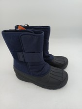 Cat Jack Snow Boots Kids Size 6 Navy Blue AF420 Sloane Winter Insulated Warm