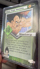 Dragon Ball Z TCG Saiyan Style Mastery Holo #148 Score 2001 Unlimited