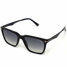 Tom Ford Sunglasses Garrett FT862 01B 54 17 145 Shiny Black Blue Gray Gradient U