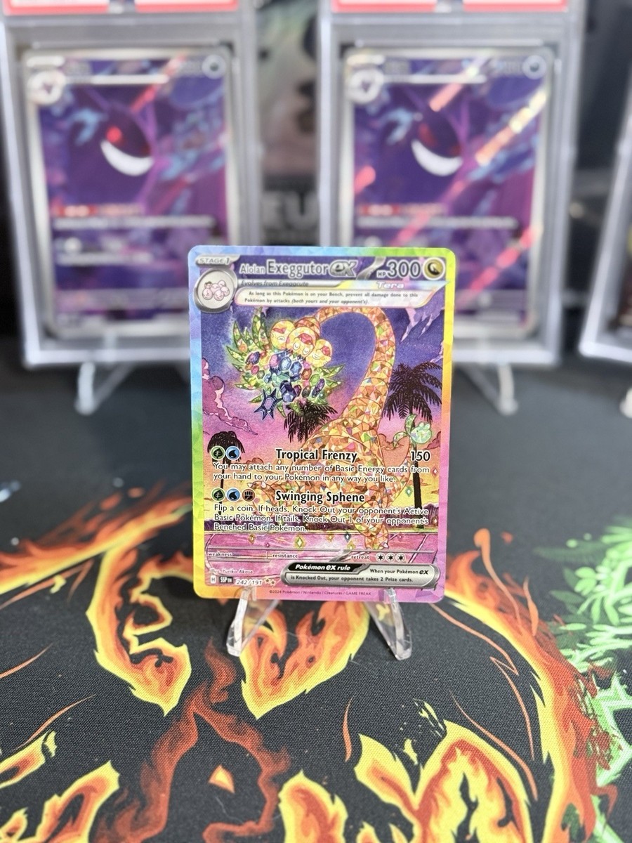 Alolan Exeggutor ex 242/191 Sv08: Surging Sparks Holo