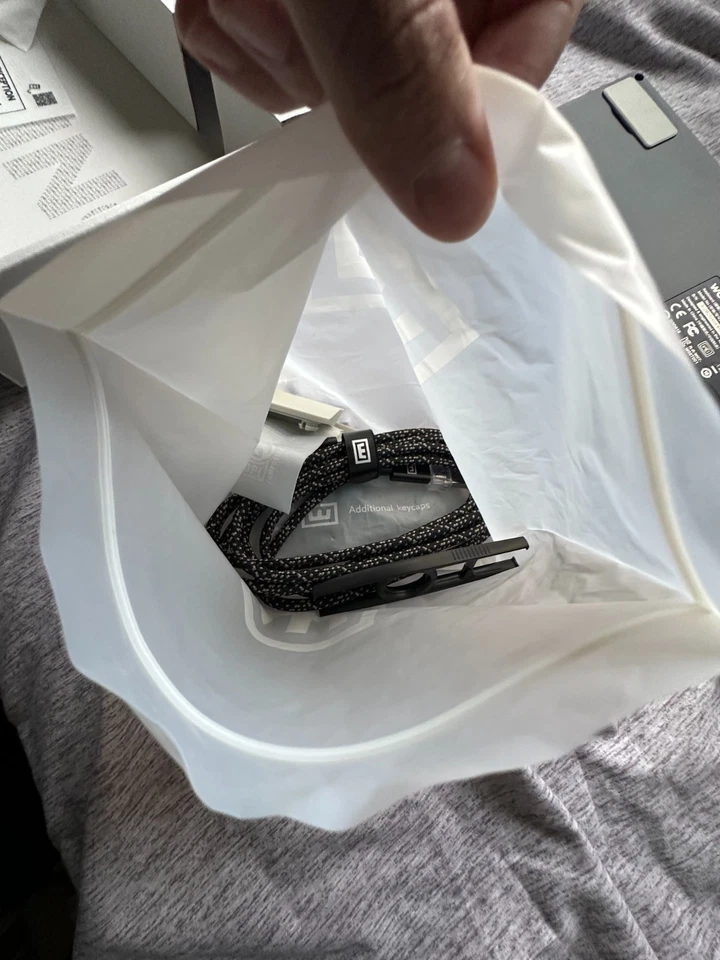 Wooting 80HE ANSI Black PCR Plastic Gaming Keyboard Open Box - Used for 1 week - Image 2 of 4