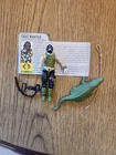 1987 Croc Master w/ File Card Near Complete GI Joe Figure Hasbro vintage