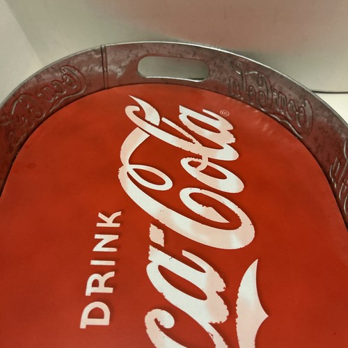 Coca Cola Coke Serving Tray The Tin Box Company 2003 Advertising , Metal - Picture 7 of 16