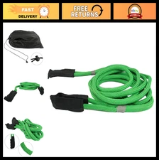 Heavy Duty 1/2" x 20ft Kinetic Recovery Tow Rope Kit - 6,800 LBS Offroad Snatch