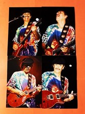 CARLOS SANTANA  CLASSIC ROCK  ARTIST IN CONCERT PHOTO SET 4  4x6 Photos #4