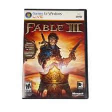 Fable III Microsoft Game Studios PC DVD Game, Manual, Product Key Fantasy RPG