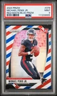 2024 PANINI PRIZM RED/WHITE/BLUE PRIZM #378 MICHAEL PENIX JR. ROOKIE RC PSA 9