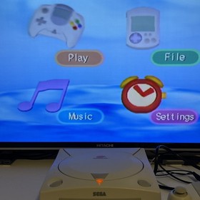 Sega Dreamcast HKT-3020 Video Game Console Console Only. Tested and Working