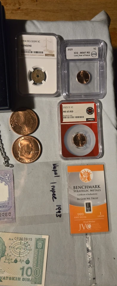 Big Lot Of Coins - Slabs - Gold - Silver - Copper - Image 4 of 4