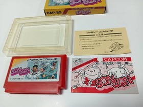 SON SON Nintendo Famicom CAPCOM Japan Import Free shipping FedEx DHL Tested