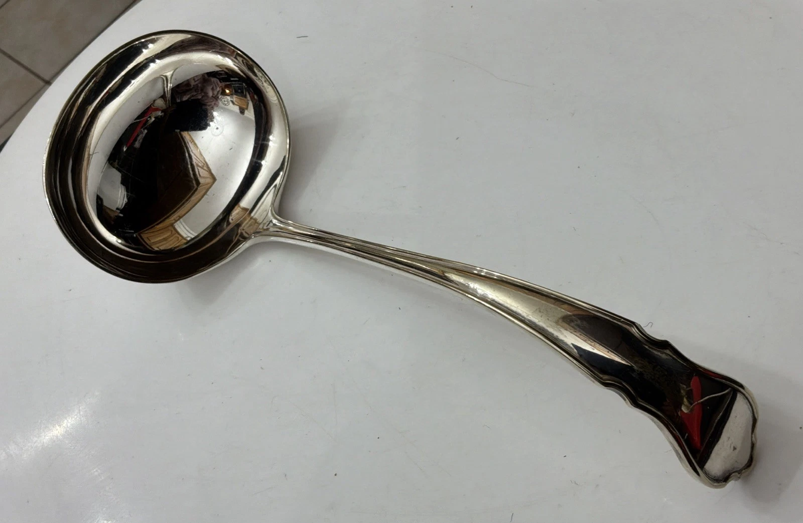 Majestic 18.5cm EPNS Silver Plate 26cm Dubarry Sauce Gravy Punch Ladle - Cutlery
Opens in a new wind