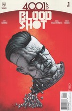 4001 A.D. Bloodshot 1E Ryan Lee Variant 2nd Printing VF 2016 Stock Image