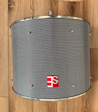 sE Electronics Microphone Shield Reflection Filter Isolation Screen Silver/Black
