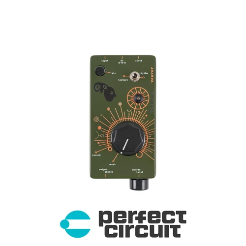 Fieldtone Weaver One Knob Audio Sampler (Green) GADGET - NEW - PERFECT CIRCUIT