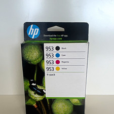 HP 953 Original Tintenpatronen 4er-Pack Schwa...