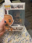 Funko The Rock Pop WWE Exclusive Rare Vaulted Pop