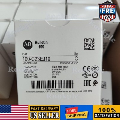 NEW~ Allen Bradley   IEC 100-C23EJ10 STANDARD CONTACTOR 23 AMP 24VDC US