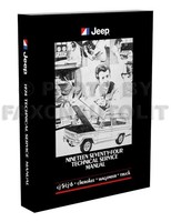 1974 Jeep Shop Manuell CJ5 CJ6 Cherokee Wagoneer Truck J10 J20 Reparatur Service
