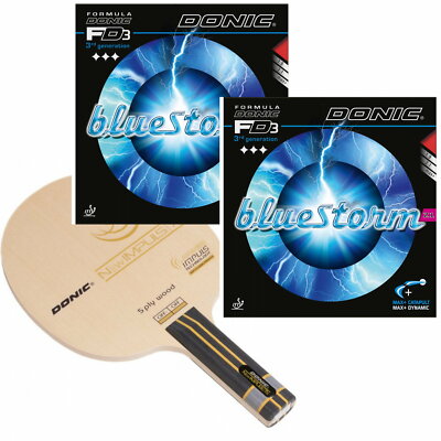 Profi Tischtennisschläger Donic New Impuls mit Bluestorm Belägen