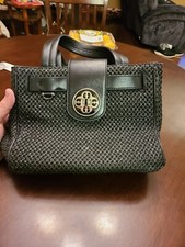 My Flat In London Purse, Black, Leather And Mash Shoulder Bag By Jan Haedrich