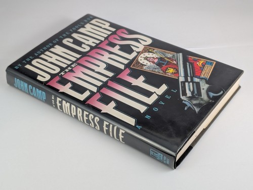 SIGNED The Empress File by John Camp 1st Printing First Edition 1991 Hardcover - Foto 8 di 11