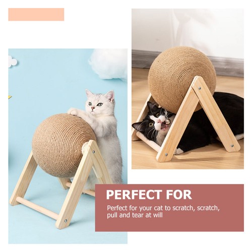 Cat Exercise Wheel Treadmill Cat Scratch Toy Cat Scratching Toy - Picture 3 of 12
