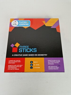 Three Sticks Familienspiel Gedächtnis Spiele Strategiespiel Selten Neuwertig
