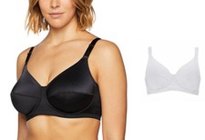 LOVABLE REGGISENO SHAPING 14120 CON FERRETTO BIANCO NERO NUDO MODELLA COPPA sost